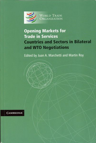 Titelbild des Buches "Opening Markets für Trade in Services"